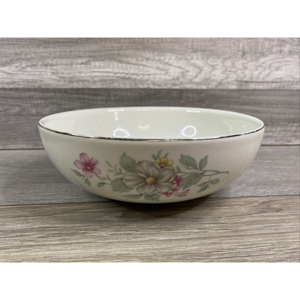 Halls China Springtime Pattern Bowl 9"‎